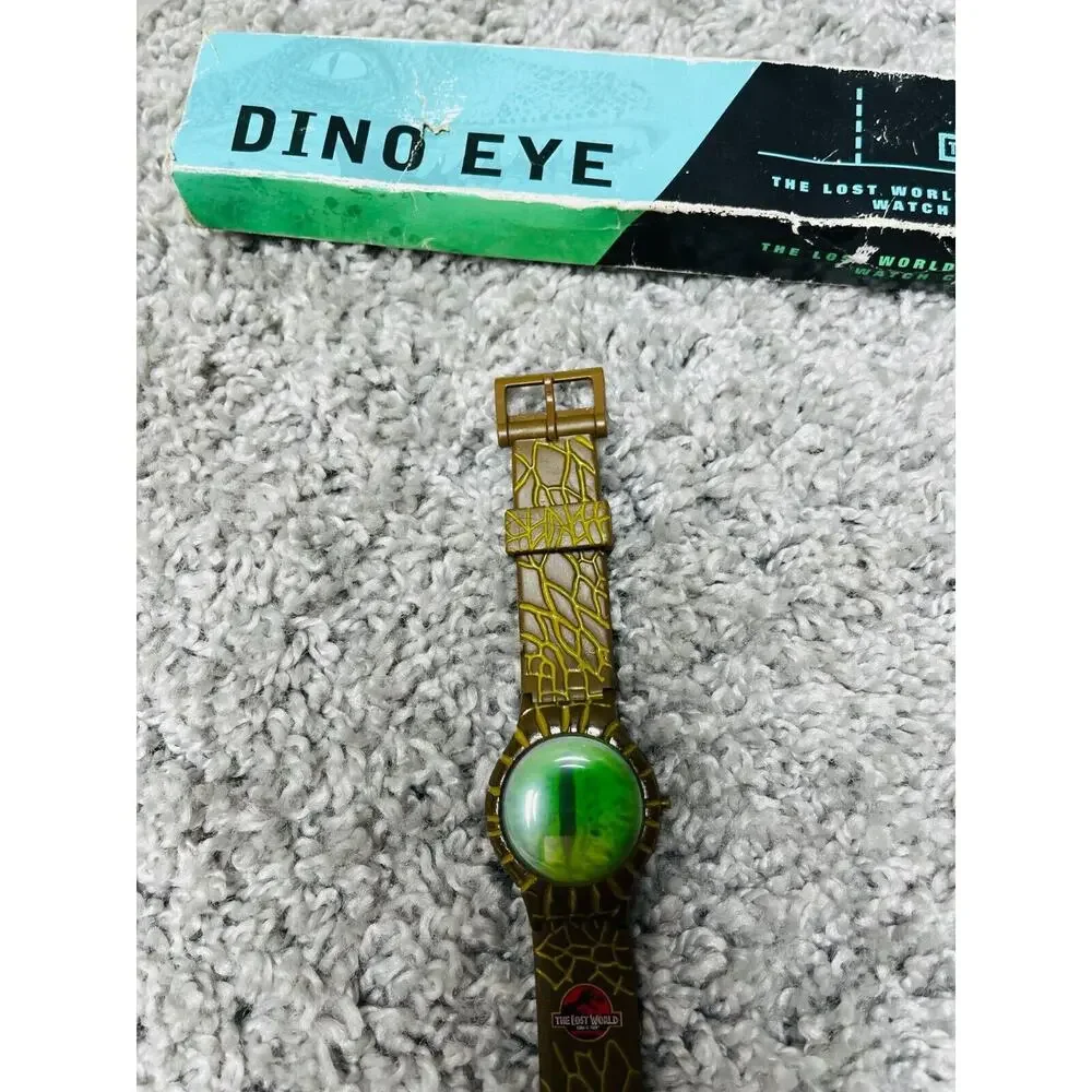 Dino Eye The Lost World Jurassic Park Watch Collection With Box